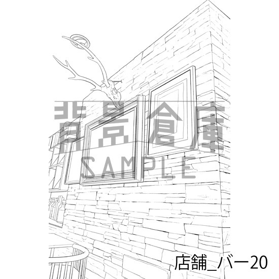 店舗の背景集vol.3(配送商品)