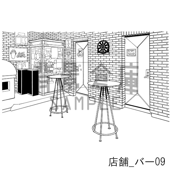 店舗の背景集vol.3(配送商品)