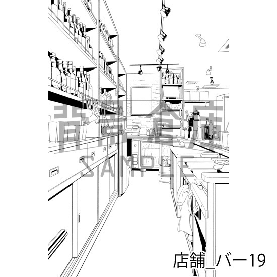 店舗の背景集vol.3(配送商品)