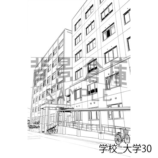 学校の背景集vol.3(配送商品)