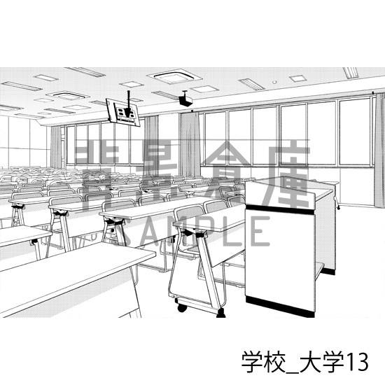 学校の背景集vol.3(配送商品)