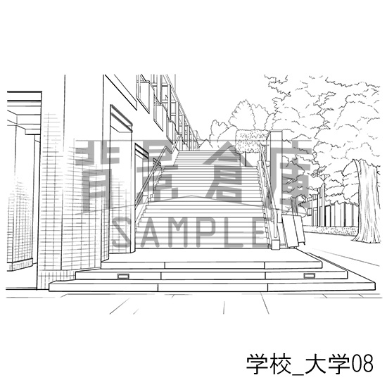 学校の背景集vol.3(配送商品)