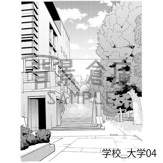 学校の背景集vol.3(配送商品)