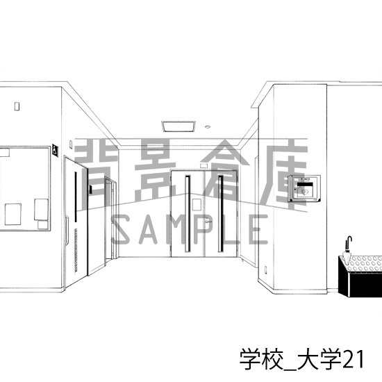 学校の背景集vol.3(配送商品)