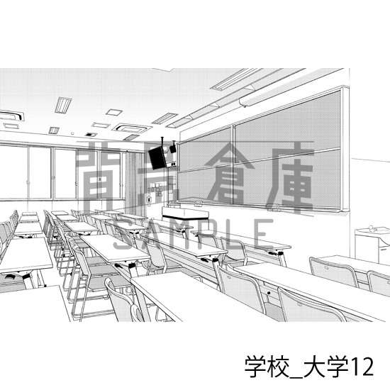 学校の背景集vol.3(配送商品)