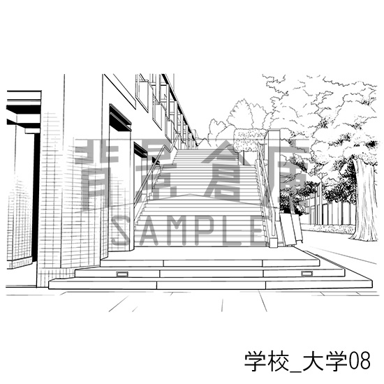 学校の背景集vol.3(配送商品)