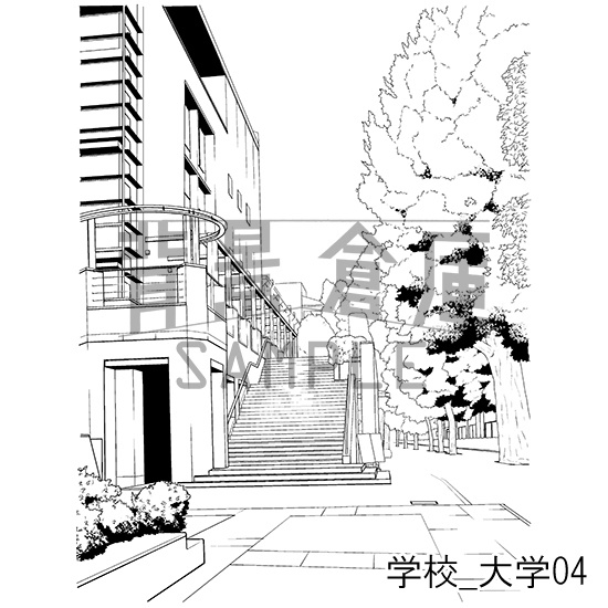学校の背景集vol.3(配送商品)