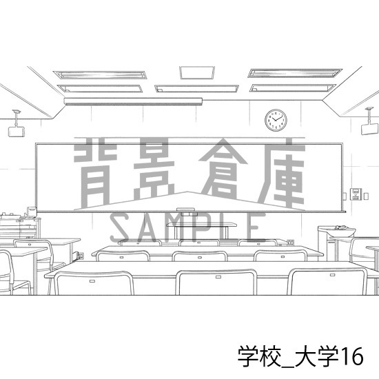学校の背景集vol.3(配送商品)