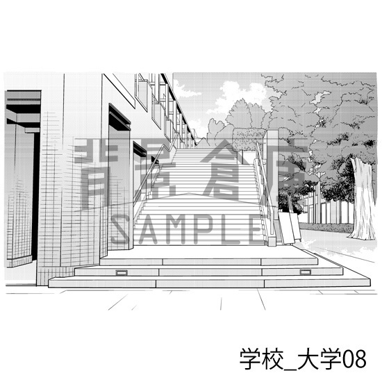 学校の背景集vol.3(配送商品)
