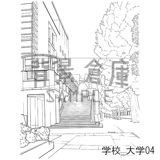 学校の背景集vol.3(配送商品)