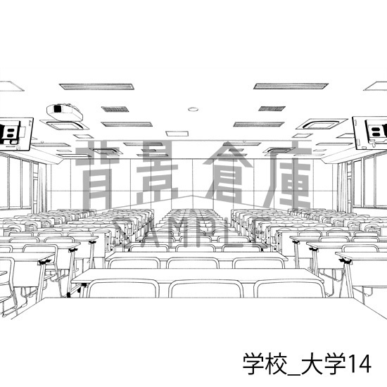 学校の背景集vol.3(配送商品)