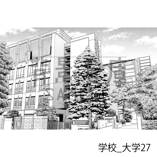 学校の背景集vol.3(配送商品)