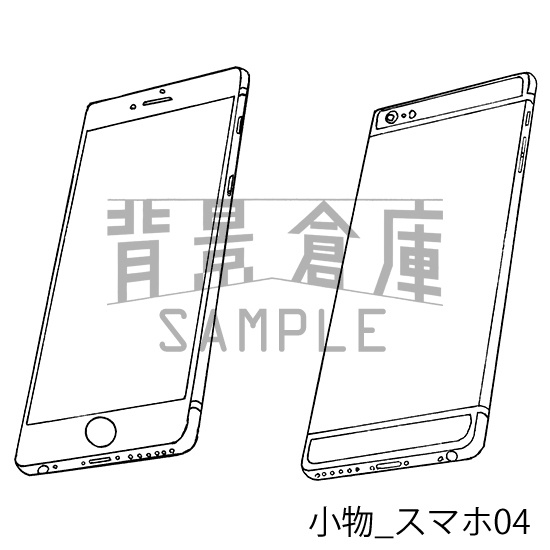 小物の背景集_セット1(スマホ)