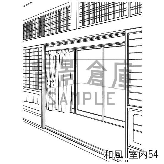 和風の背景集_セット18(室内)