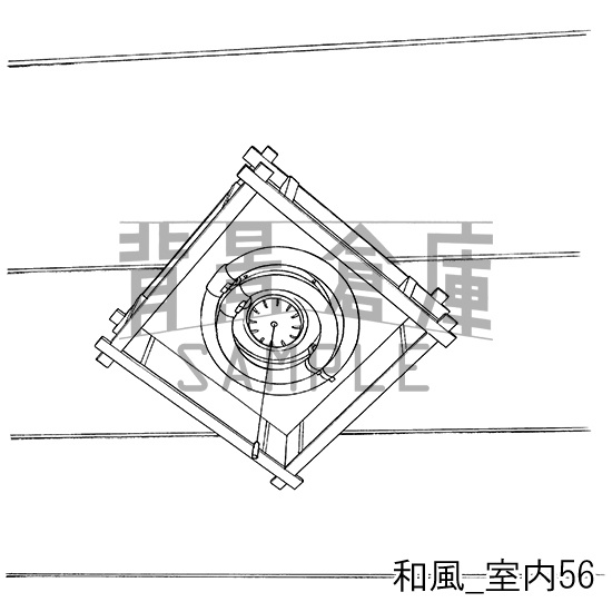 和風の背景集_セット19(室内)