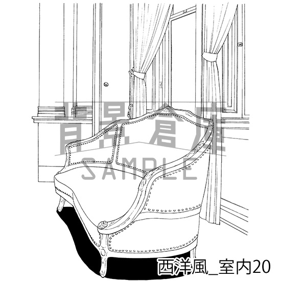 西洋風の背景集vol.1(配送商品)