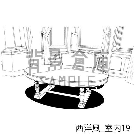 西洋風の背景集vol.1(配送商品)