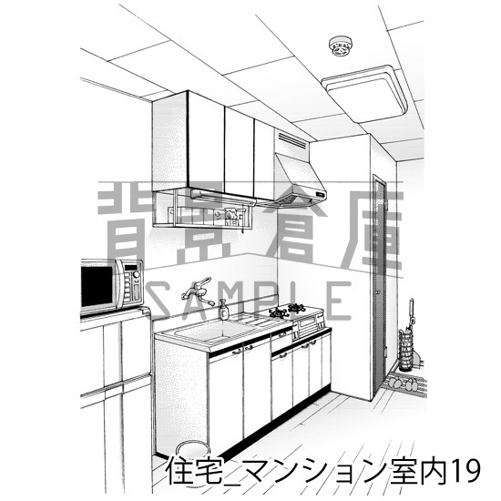 住宅の背景集vol.3(配送商品)