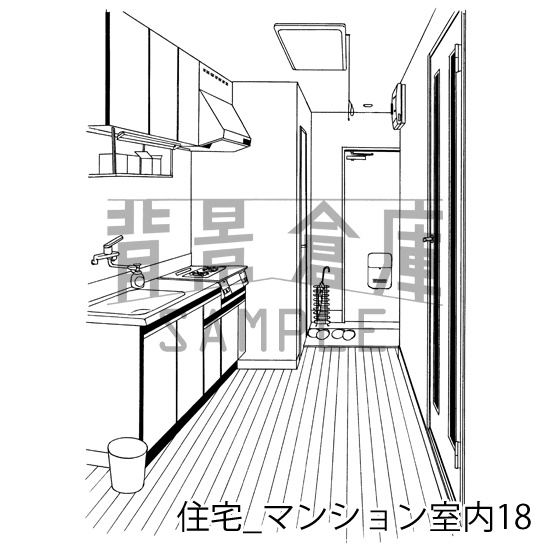 住宅の背景集vol.3(配送商品)