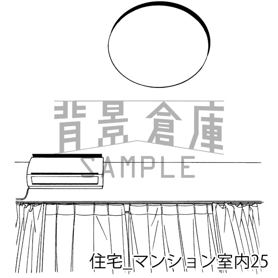 住宅の背景集vol.3(配送商品)