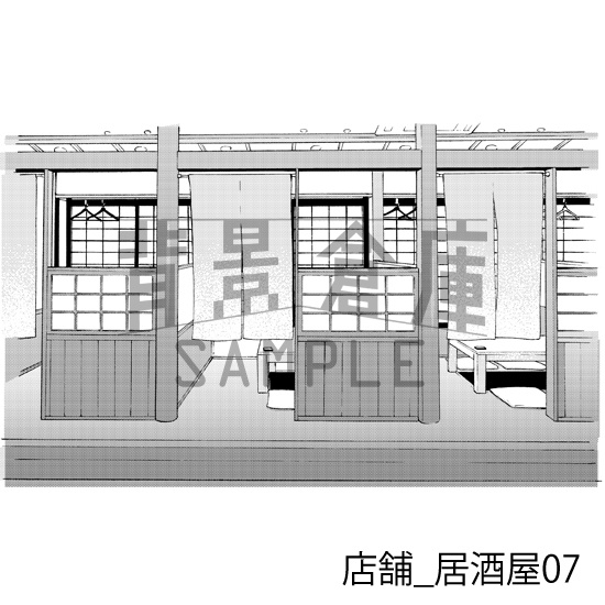 店舗の背景集vol.4(配送商品)