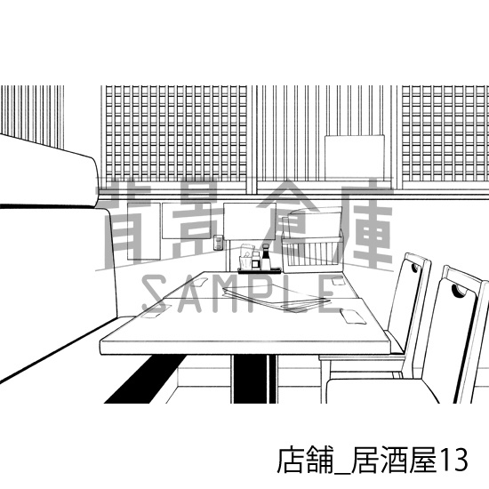店舗の背景集vol.4(配送商品)