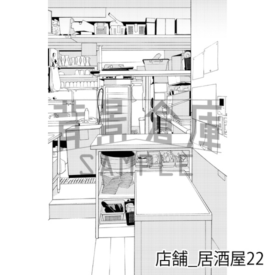 店舗の背景集vol.4(配送商品)