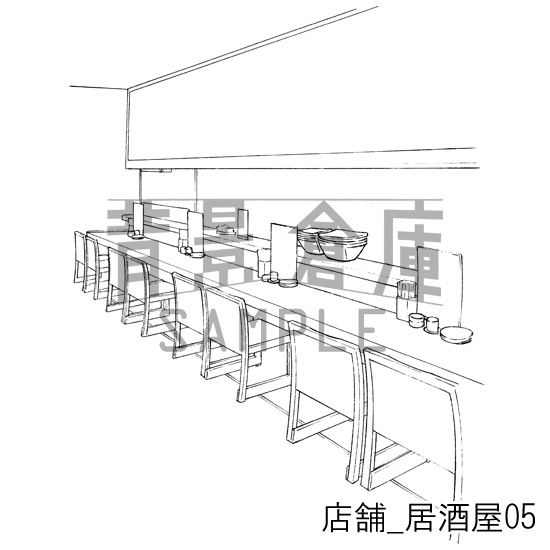 店舗の背景集vol.4(配送商品)