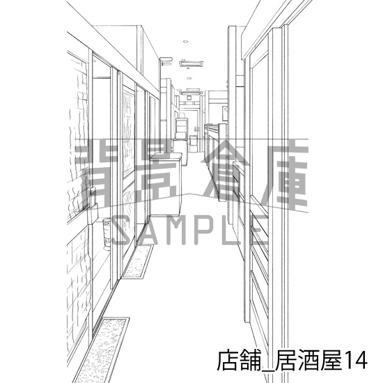 店舗の背景集vol.4(配送商品)