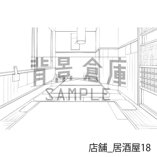 店舗の背景集vol.4(配送商品)