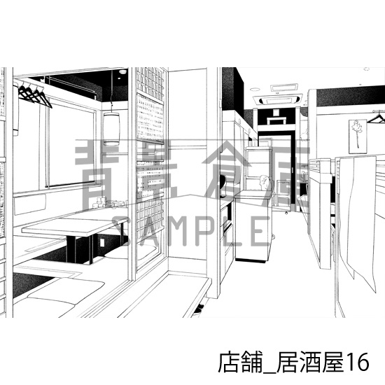 店舗の背景集vol.4(配送商品)