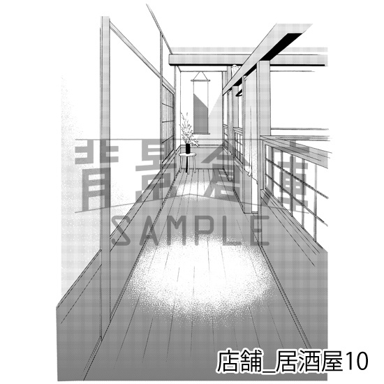 店舗の背景集vol.4(配送商品)