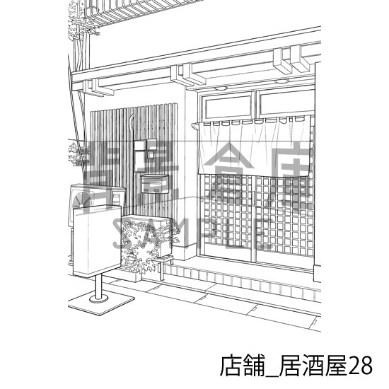 店舗の背景集vol.4(配送商品)