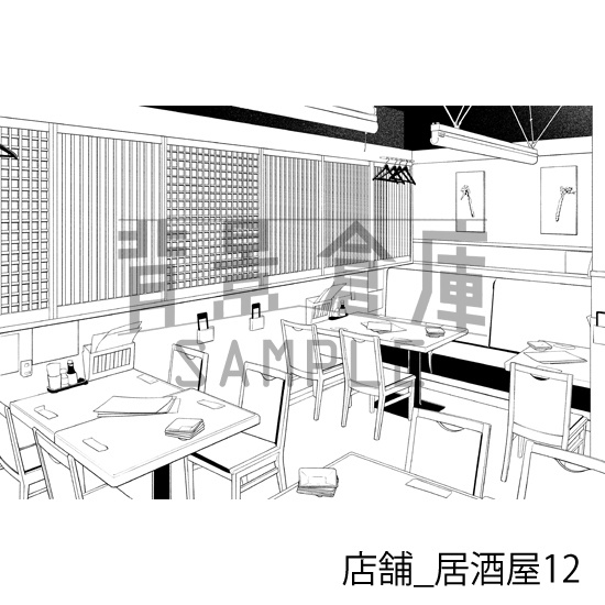 店舗の背景集vol.4(配送商品)