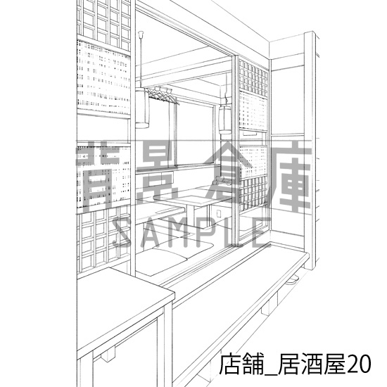 店舗の背景集vol.4(配送商品)