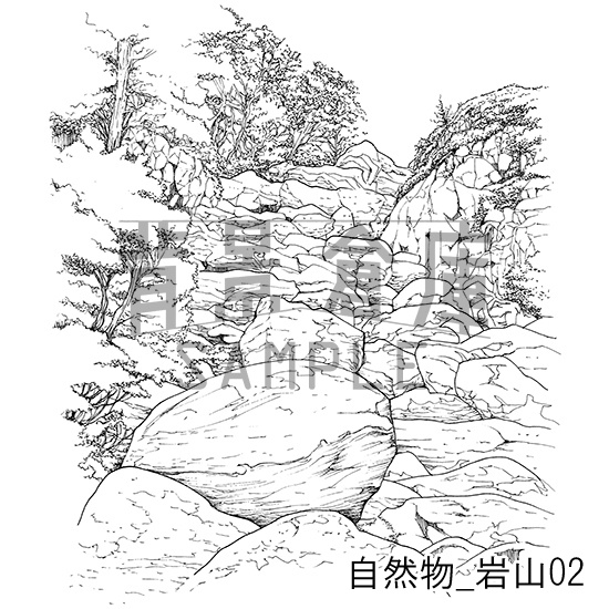 自然物の背景集vol.1(配送商品)