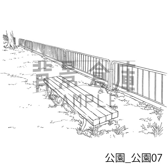 公園の背景集_セット1(公園)