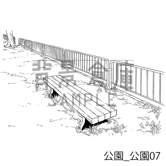 公園の背景集_セット1(公園)