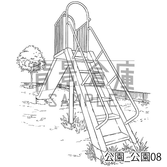 公園の背景集_セット1(公園)