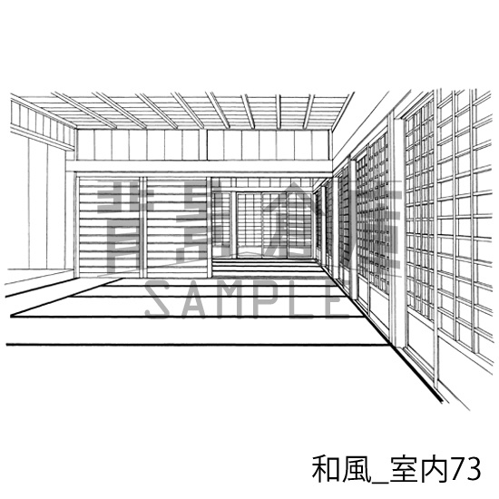 和風の背景集_セット22(室内)