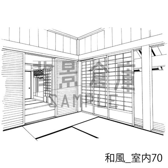 和風の背景集_セット22(室内)