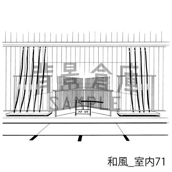 和風の背景集_セット22(室内)