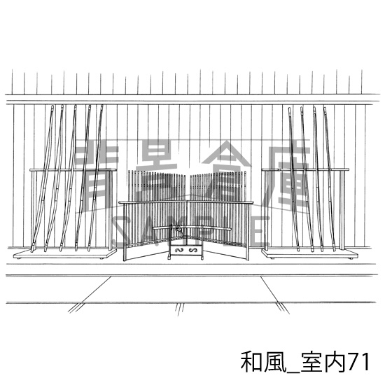 和風の背景集_セット22(室内)
