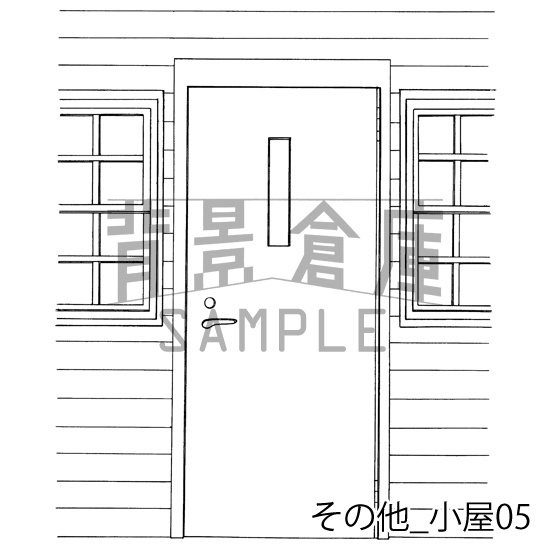 その他の背景集_セット2(小屋)