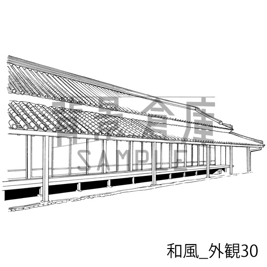 和風の背景集_セット23(外観)