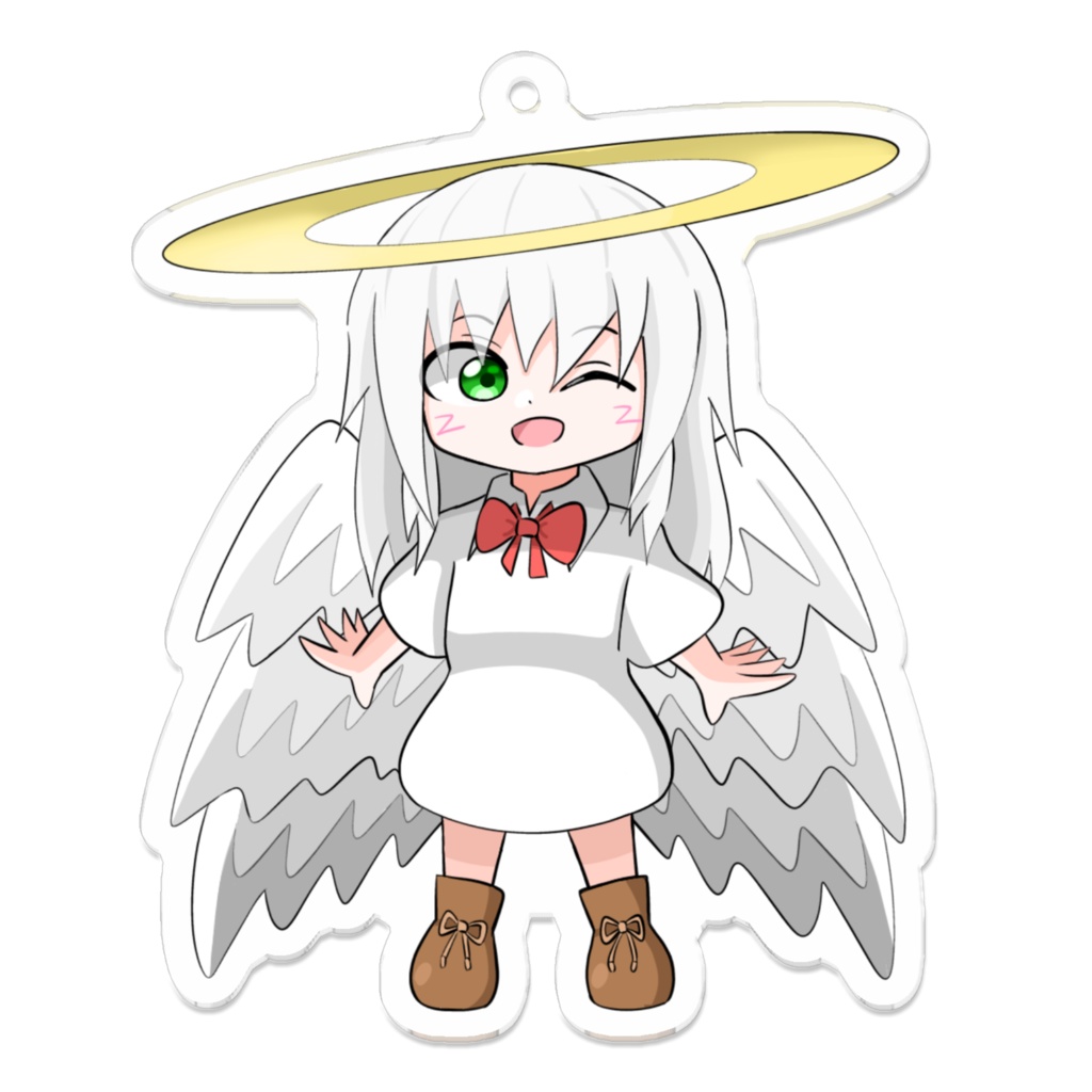 うちのこアクキー 大天使