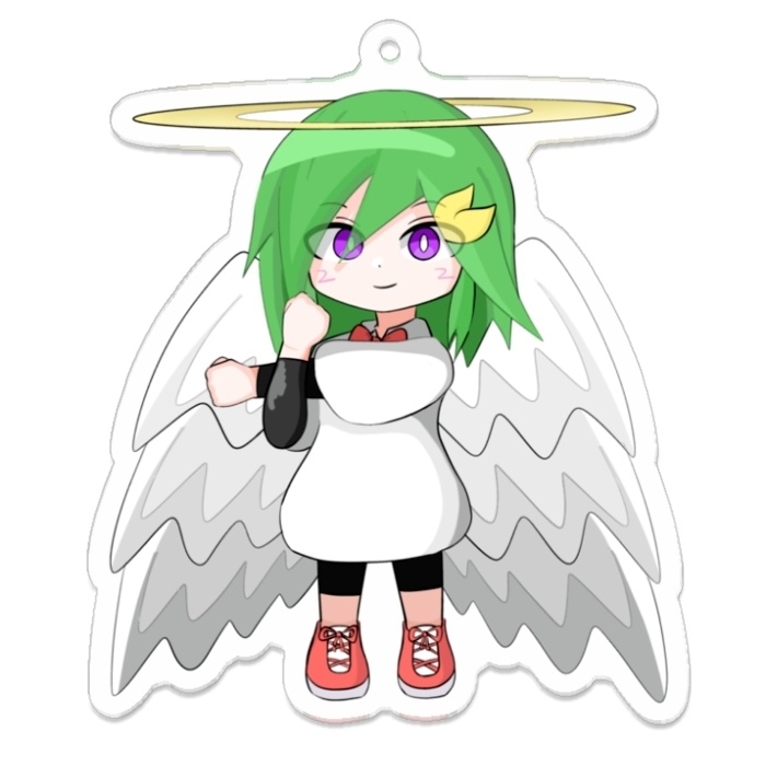 うちのこアクキー 大天使