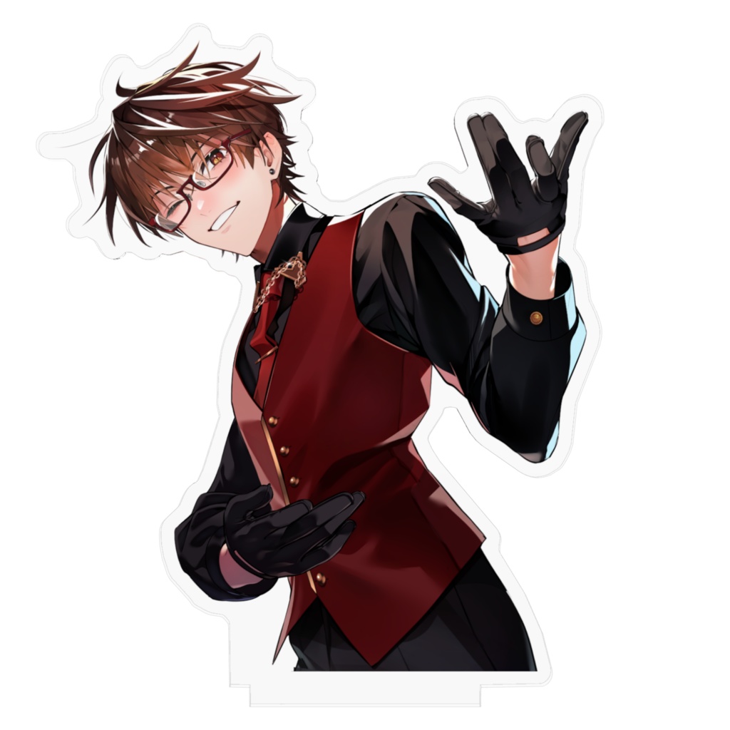 4周年 アクリルフィギュア 100x100mm