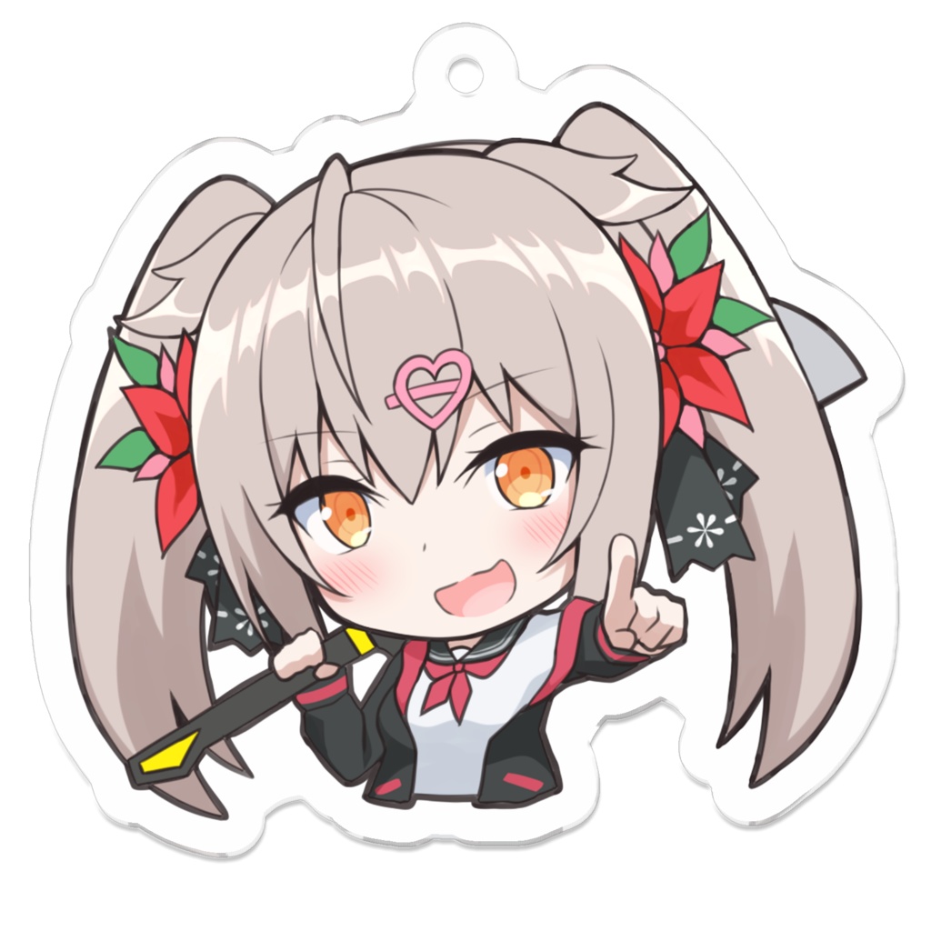 しゃなまるアクリルキーホルダー