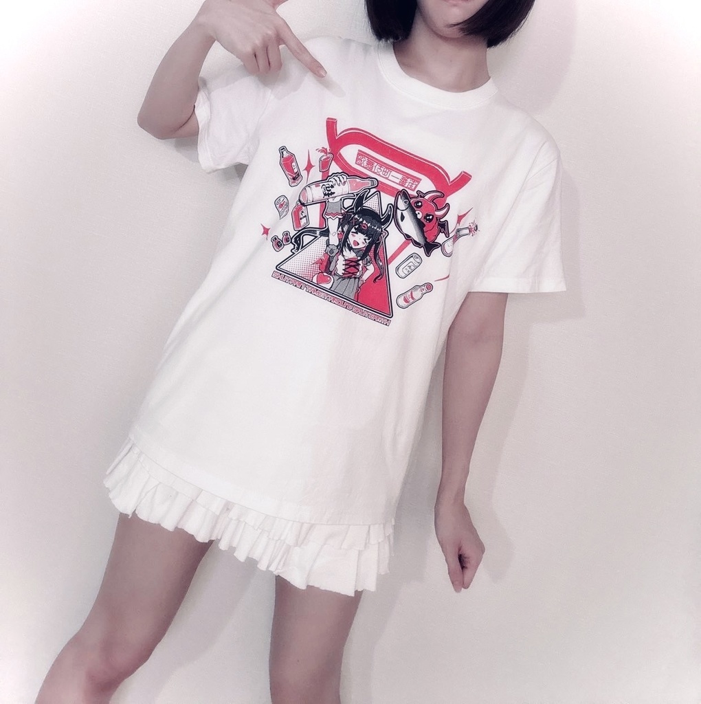 りむるの鮭カスTシャツ